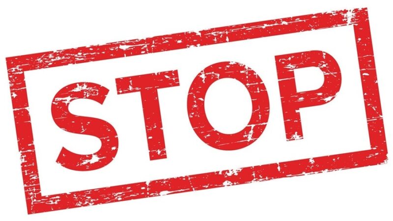 Stop Stop the clock