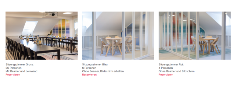 Bilder Meetingraeume reservieren