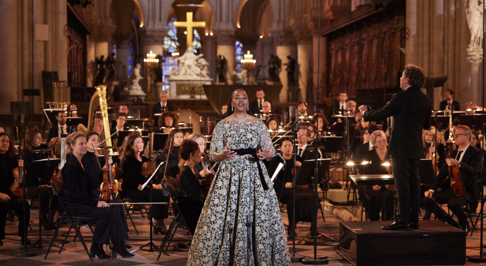 Dior Pretty Yende Notre Dame Reopening