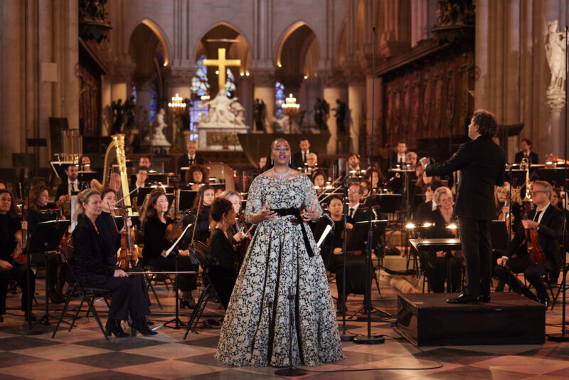 Dior Pretty Yende Notre Dame Reopening